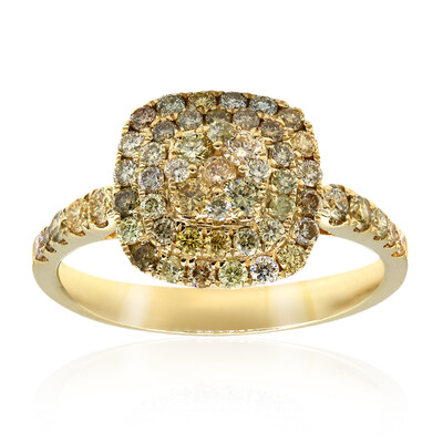 Anello in oro con Diamante Fancy SI2 (CIRARI)