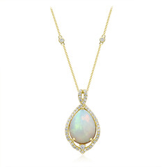 Collana in oro con Opale di Welo AAA (CIRARI)