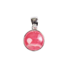 Ciondolo in argento con Rodocrosite