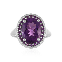 Anello in argento con Ametista