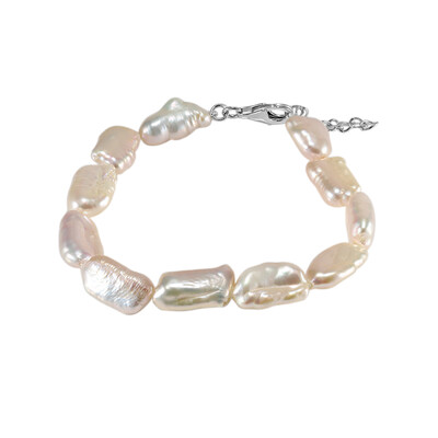 Bracciale in argento con Perla di Acqua Dolce (TPC)