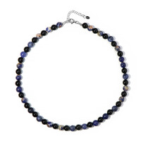 Collana in argento con Onice Nero