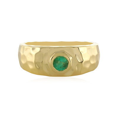 Anello in argento con Smeraldo Russo (MONOSONO COLLECTION)