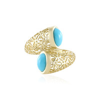 Anello in oro con Turchese Sleeping Beauty (Ornaments by de Melo)