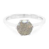 Anello in argento con Spectrolite
