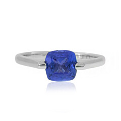 Anello in platino con Tanzanite AAA