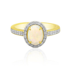 Anello in oro con Opale di Coober Pedy (Mark Tremonti)