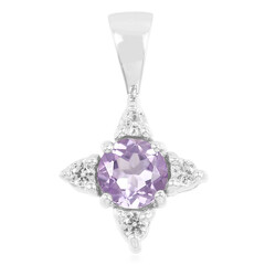 Ciondolo in argento con Ametista Rose de France