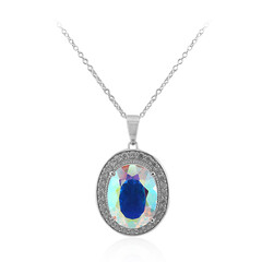 Collana in argento con Quarzo Moonlight