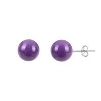 Orecchini in argento con Fosfosiderite
