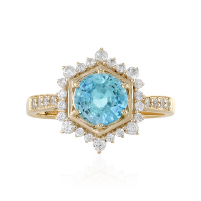 Anello in oro con Zircone Ratanakiri (Adela Gold)