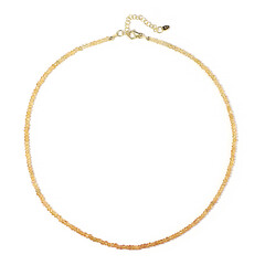 Collana in argento con Topazio Imperiale