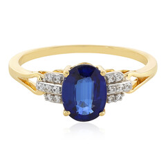 Anello in oro con Cianite (Odyssey by Hannah)