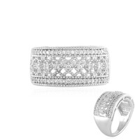 Anello in argento con Zircone