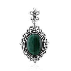 Ciondolo in argento con Malachite (Art of Nature)