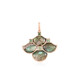 Ciondolo in argento con Labradorite Verde Maniry (KM by Juwelo)