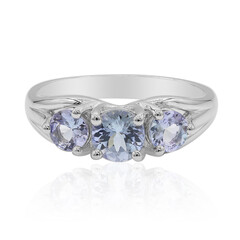 Anello in argento con Tanzanite (non riscaldata)