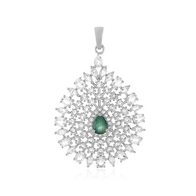 Ciondolo in argento con Grandidierite