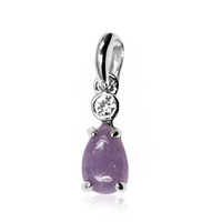 Ciondolo in argento con Lepidolite