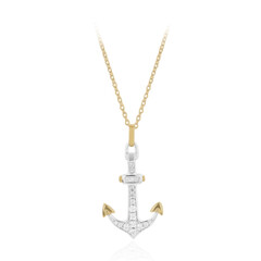 Collana in argento con Zircone