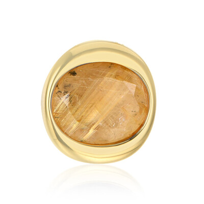 Ciondolo in argento con Quarzo Rutilato (MONOSONO COLLECTION)