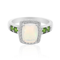 Anello in argento con Opale di Welo
