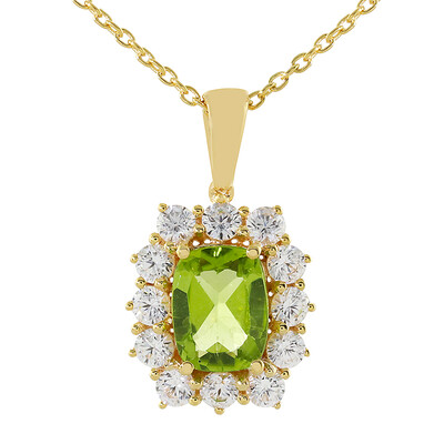 Collana in argento con Peridoto