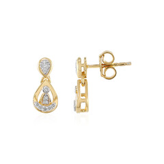 Orecchini in argento con Diamante I2 (I)