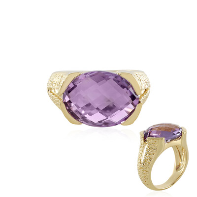 Anello in argento con Ametista Rose de France