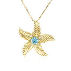 Collana in oro con Zircone Ratanakiri (Ornaments by de Melo)