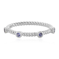 Anello in argento con Tanzanite
