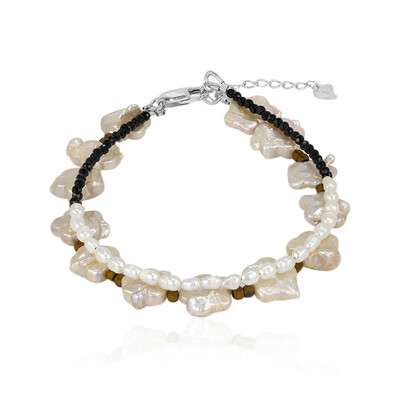 Bracciale in argento con Perla di Acqua Dolce (TPC)