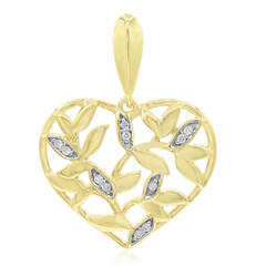 Ciondolo in argento con Diamante I1 (G)