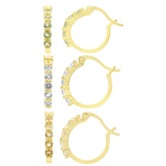 Orecchini in argento con Peridoto