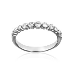 Anello in oro con Diamante SI2 (H) (CIRARI)