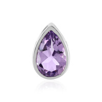 Ciondolo in argento con Ametista Rose de France
