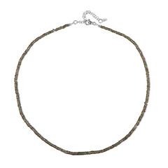 Collana in argento con Granato Cangiante Tanzania