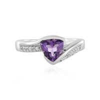 Anello in argento con Ametista Uruguay