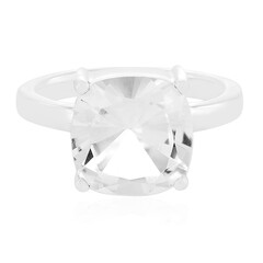 Anello in argento con Quarzo Bianco