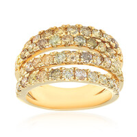 Anello in oro con Diamante Fancy SI2 (CIRARI)