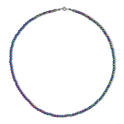 Collana in argento con Ematite Mistica