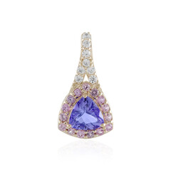 Ciondolo in oro con Tanzanite
