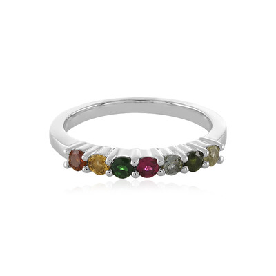 Anello in argento con Tormalina