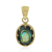 Ciondolo in argento con Conchiglia Abalone (Art of Nature)