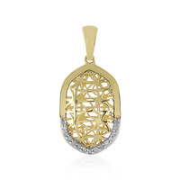 Ciondolo in oro con Diamante I4 (J) (Ornaments by de Melo)