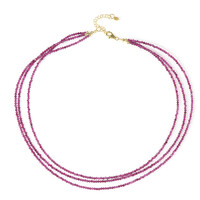 Collana in argento con Rubino