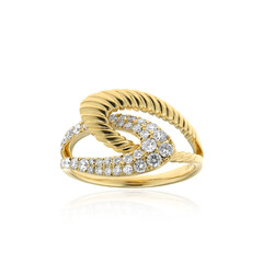 Anello in oro con Diamante I1 (H) (CIRARI)