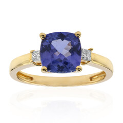 Anello in oro con Tanzanite AAA (CIRARI)