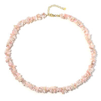 Collana in argento con Opale Rosa