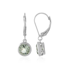 Orecchini in argento con Ametista Verde